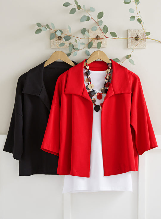 Simply Chic Cropped Jacket FINAL SALE (No Returns)