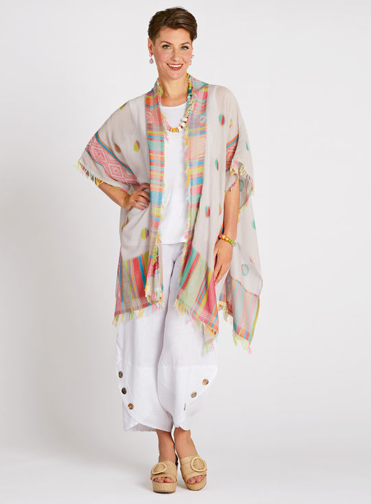 Stripes and Spots Relaxed Linen Outfit