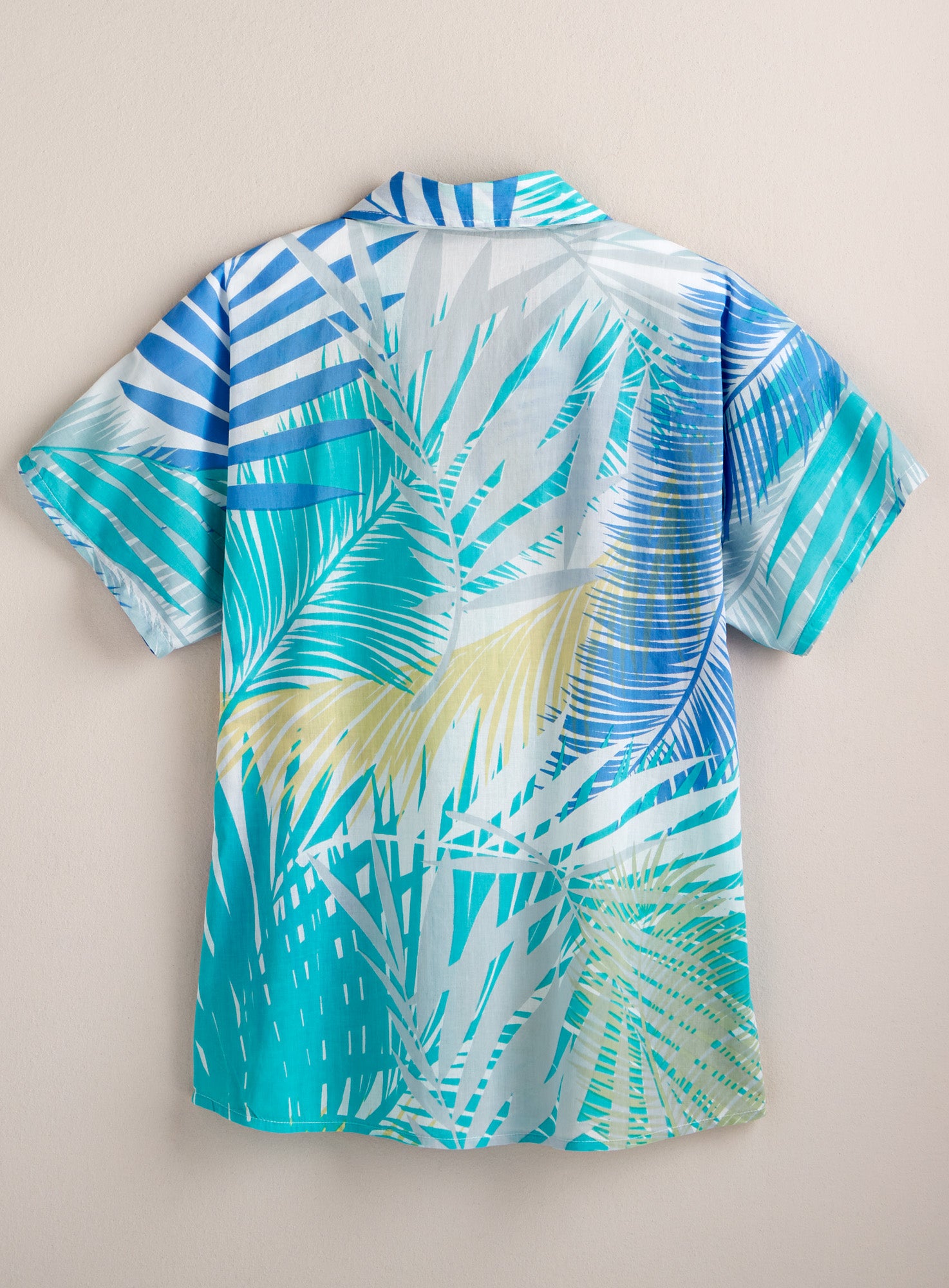 Palm Leaf Camp Shirt | Petalura