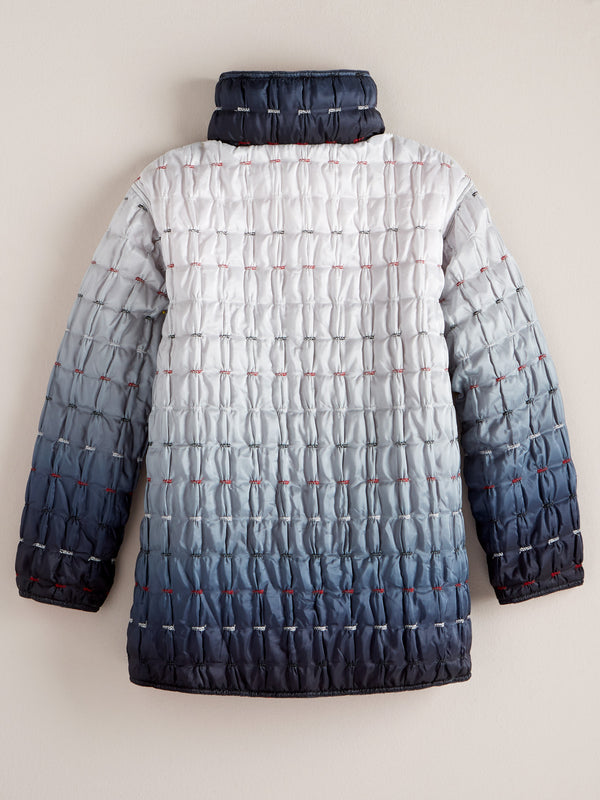 Snowfall Ombré Reversible Jacket