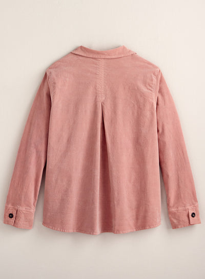 Garment-Dyed Corduroy Shirt Jacket