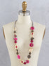 Discs and Dots Tagua Necklace