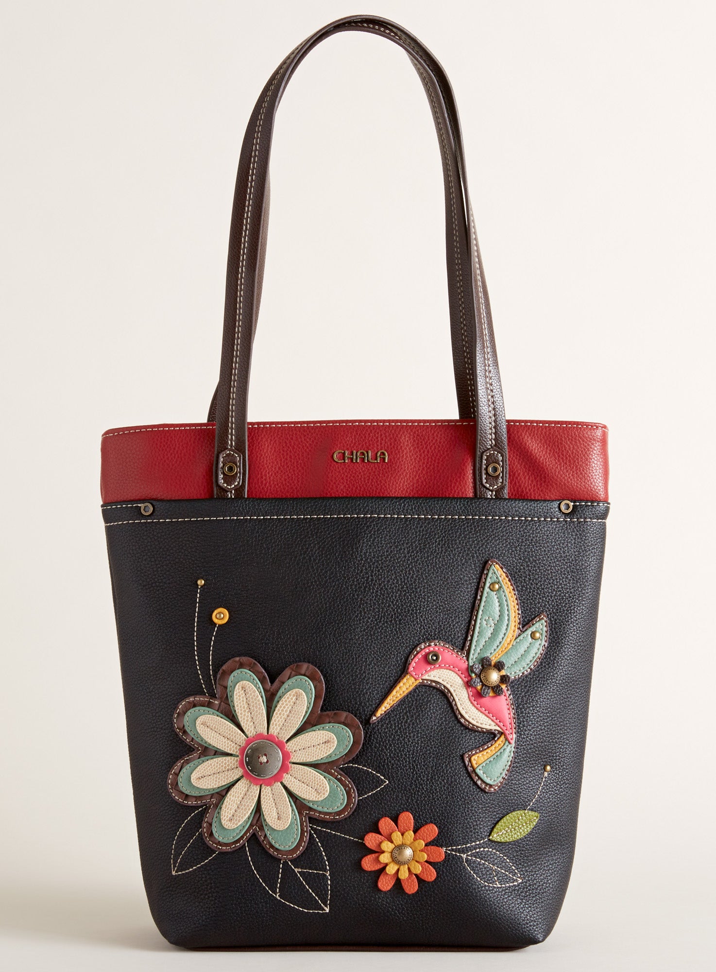 Hummingbird Vegan Leather Tote FINAL SALE No Returns Petalura