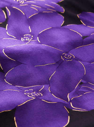 Touch of Gold Floral Top