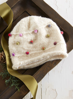Sugar Sprinkles Hand-Knit Hat