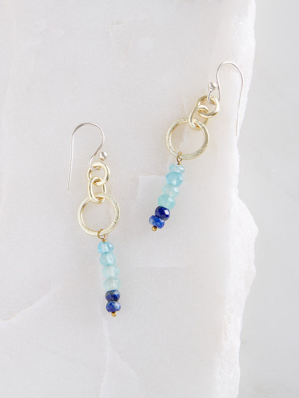 Blue Serenity Apatite Earrings