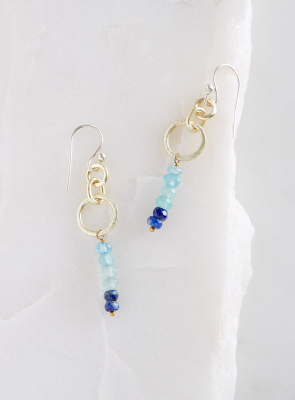 Blue Serenity Apatite Earrings