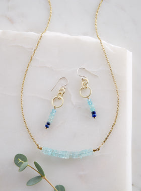 Blue Serenity Apatite Jewelry