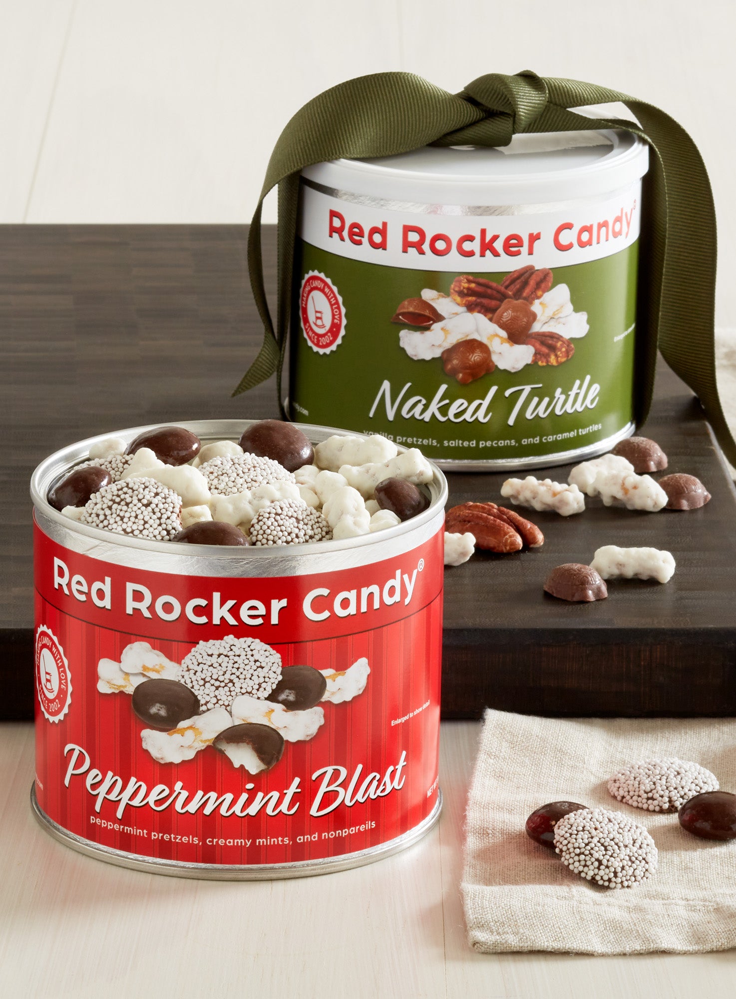 Red Rocker Snack Mix Tins - Set of 2 Flavors | Petalura
