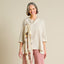 Linen-Blend Airflow Tunic