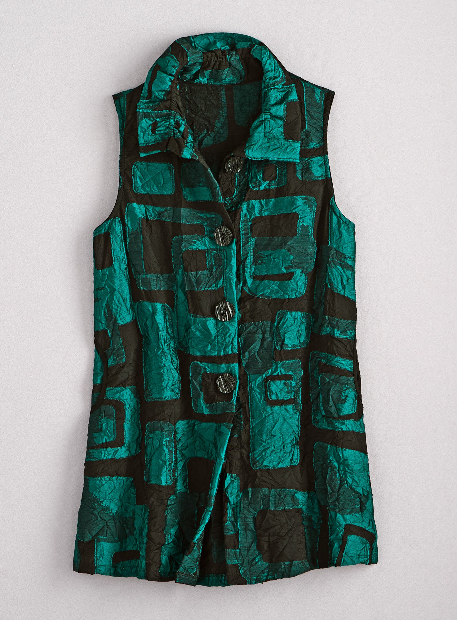 Flagstone Crinkle Vest | Petalura