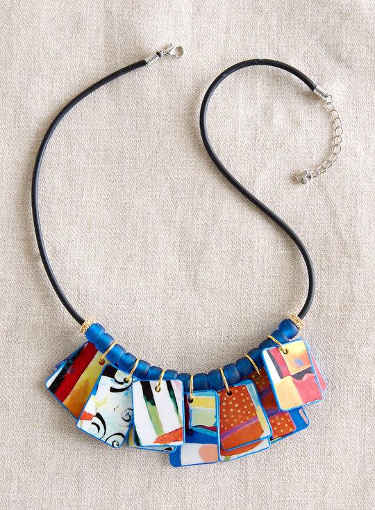 Design Board and Blues Necklace