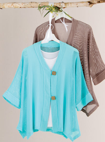 Keep It Cool Mesh Cardigan