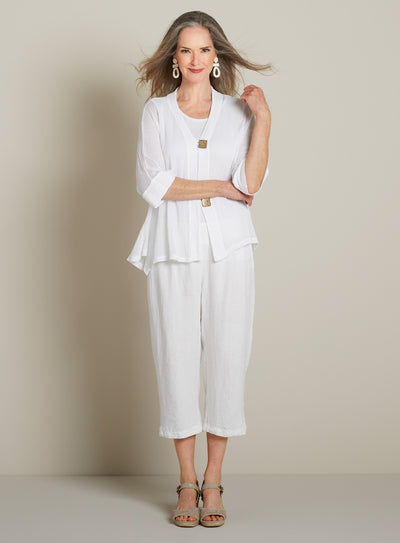 Keep It Cool All White Outfit