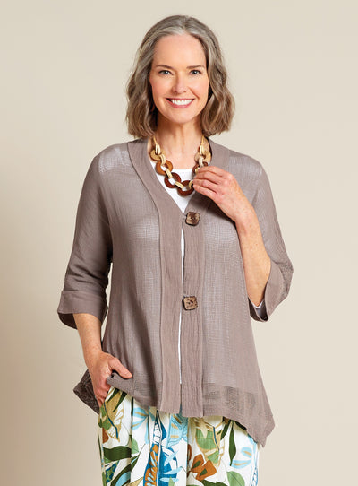Keep It Cool Mesh Cardigan