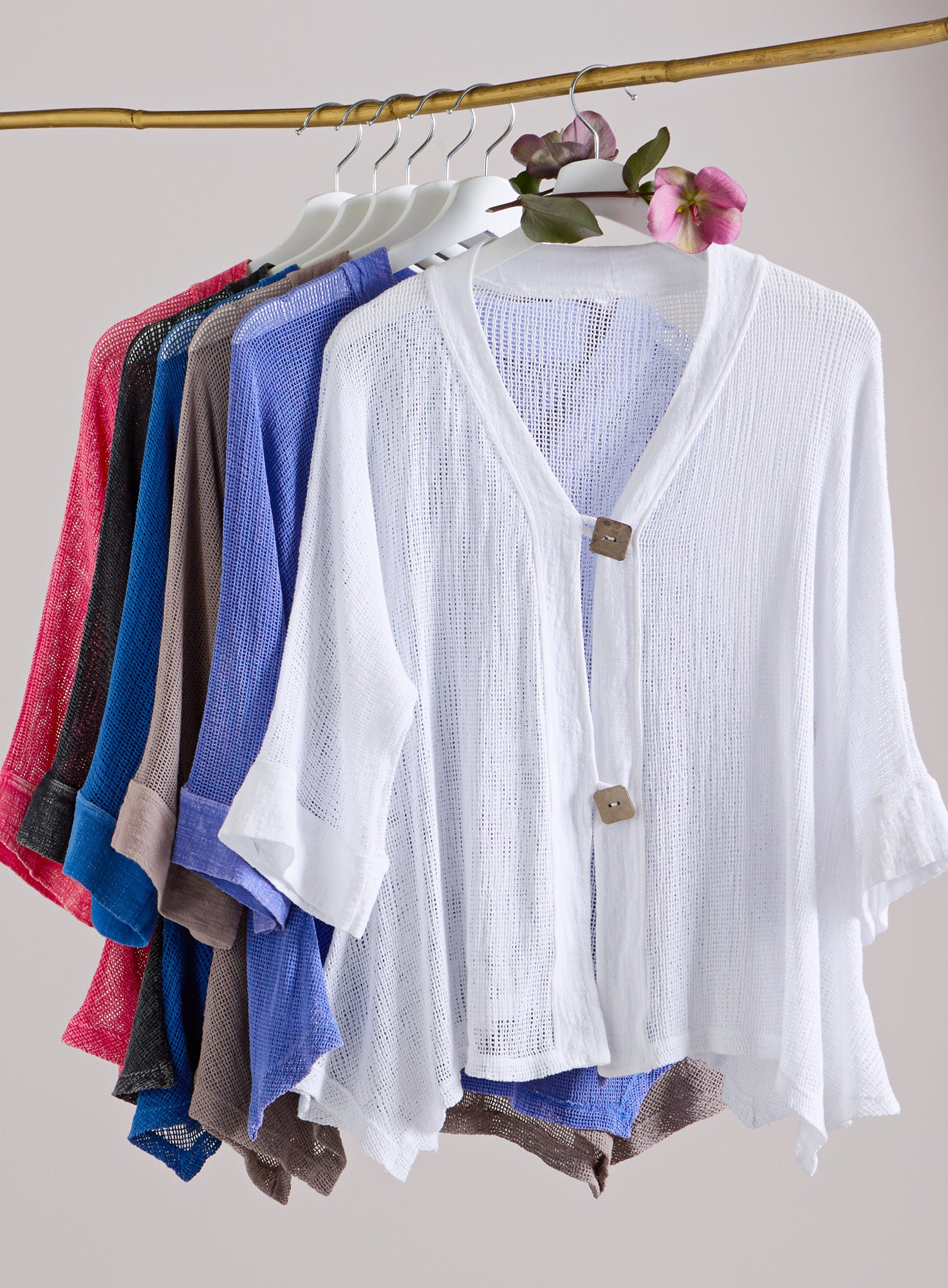 Keep It Cool Mesh Cardigan | Petalura