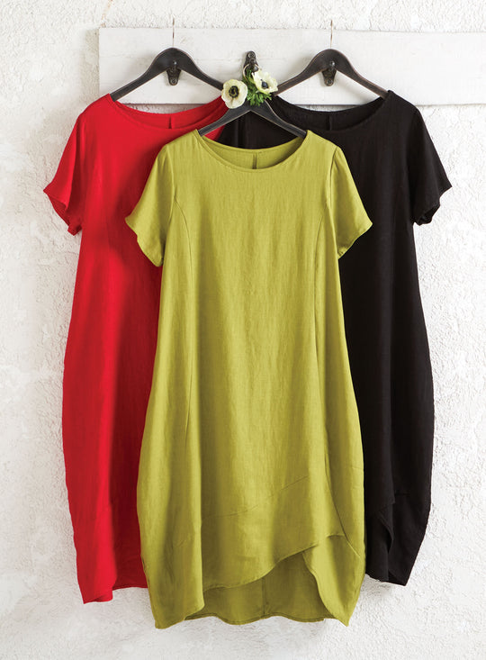 Essential US Linen Drop-Waist Dress FINAL SALE (No Returns)