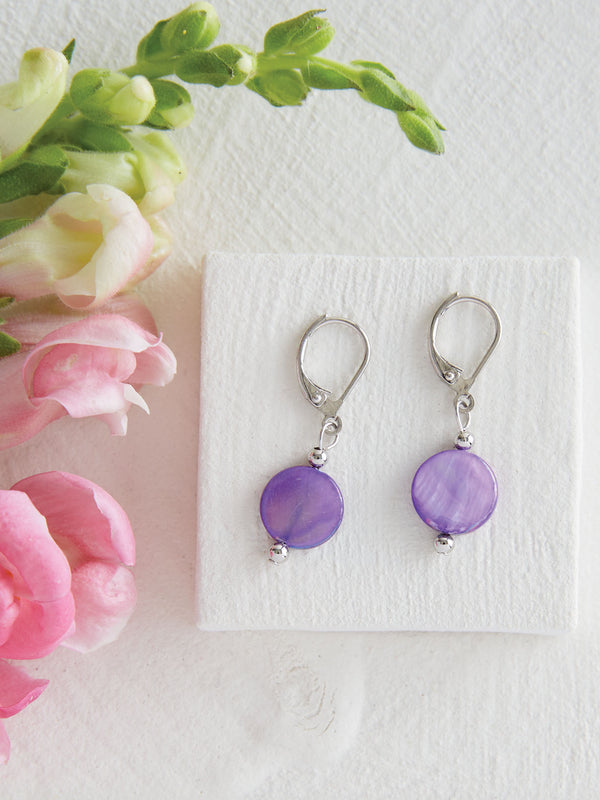 Mother of Pearl Drop Earrings