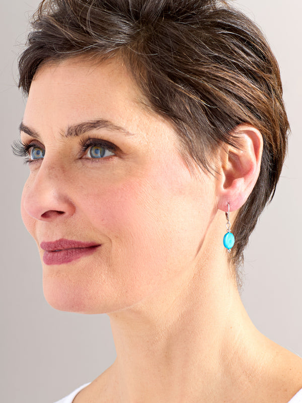 Mother of Pearl Drop Earrings