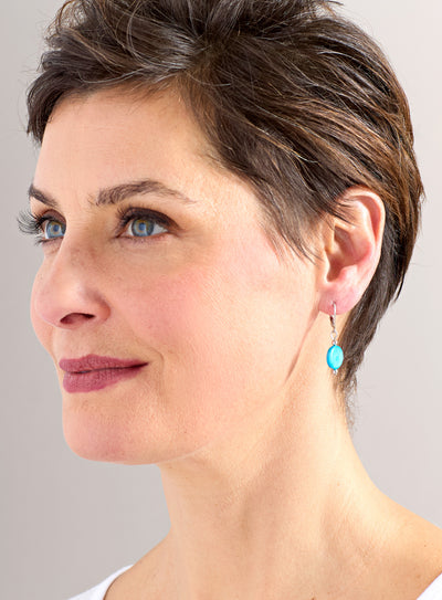Mother of Pearl Drop Earrings