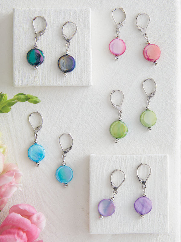 Mother of Pearl Drop Earrings