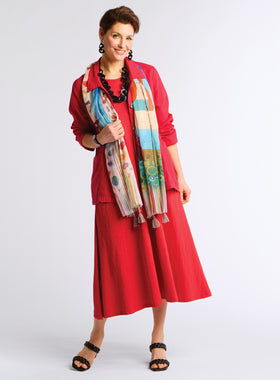 Linen and Cotton Museum Mashup Outfit