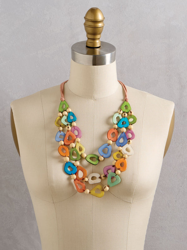 Slice of Life Tagua Necklace