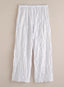 White Party Crinkle Capris