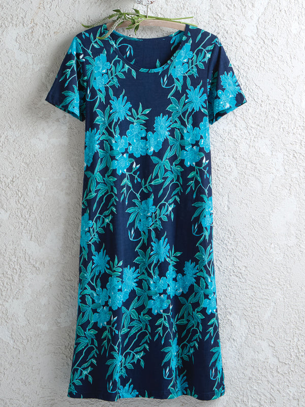 Hawaiian Night Knit Dress