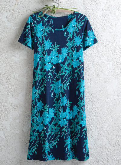 Hawaiian Night Knit Dress