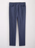 Kick It Up Flat Front Pants - Heathered Hues