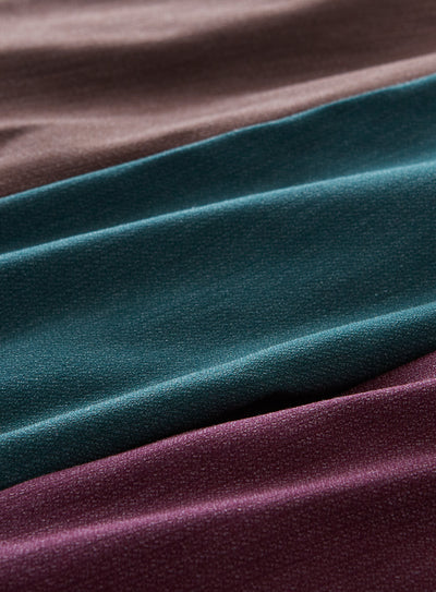 Kick It Up Flat Front Pants - Heathered Hues