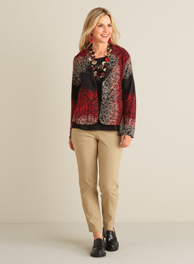In the Loop Jacquard Jacket Outfit