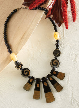 Horn and Bone Necklace