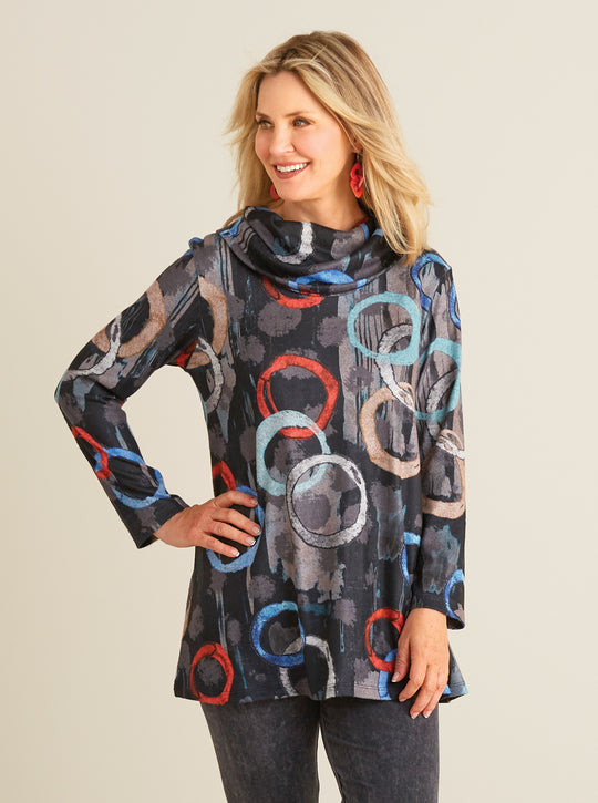 Ring Toss Brushed Knit Top FINAL SALE (No Returns)