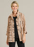 Dashing Ruffle Collar Shirt Jacket