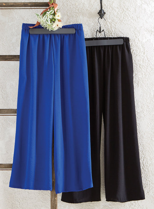 Airflow Wide-Leg Pants with Pockets
