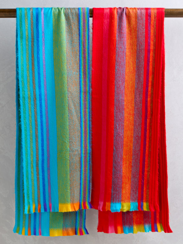 Soft Stripes Fleece Scarf