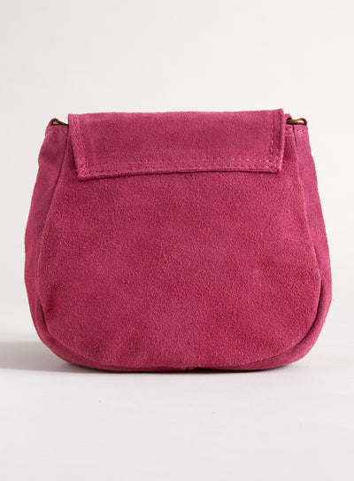 Suede Tassel Crossbody Bag