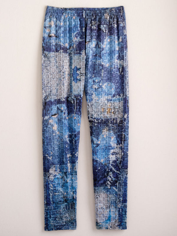 Jump for Joy Embossed Leggings - Gray