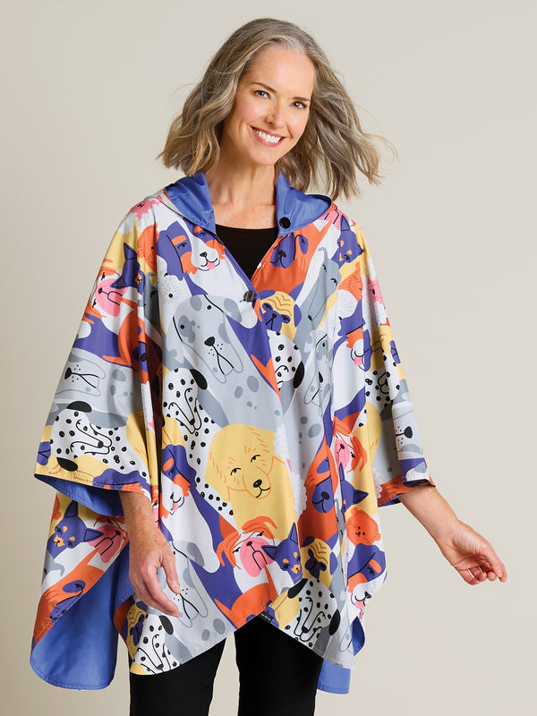 Reversible Rain Cape - It’s a Dog’s Life