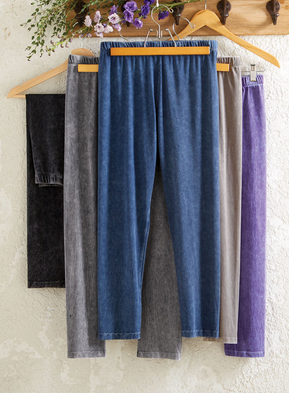 Day to Night Capri Leggings - Mineral Washed