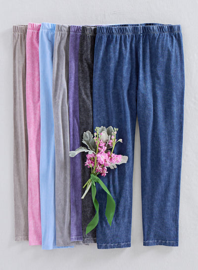 Day to Night Capri Leggings - Mineral Washed