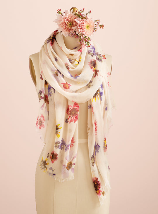 Floral Keepsake Wrap