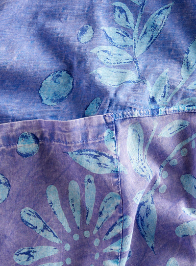 Two-Tone Blossom Tunic