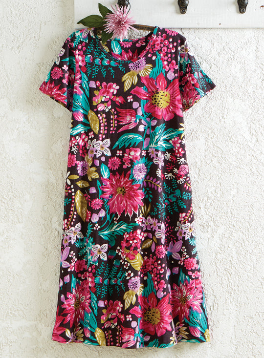Tropical Garden Knit Dress