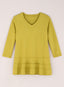 Cotton Comforts Tiered V-Neck Tunic