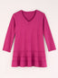 Cotton Comforts Tiered V-Neck Tunic