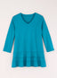 Cotton Comforts Tiered V-Neck Tunic