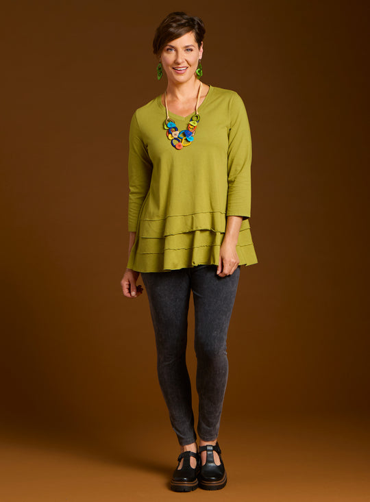 Day to Night Tiered Tunic Outfit